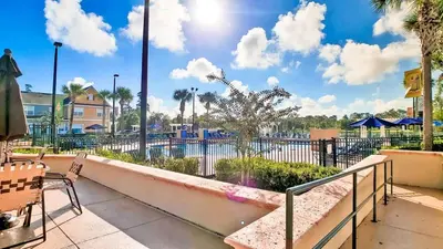a view of the pool at a resort at Relaxing 3BR Haven for 8 at Seven Dwarfs SD2610 in Kissimmee