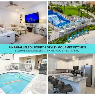 NEW! Solara Pool Home 6 Miles to Disney