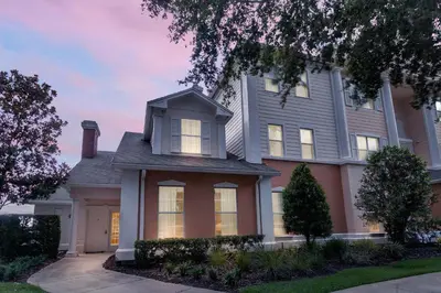 a large house with a turret at 3 Bedrooms 25 Bathrooms Reunion Resort 1589 Hc in Orlando