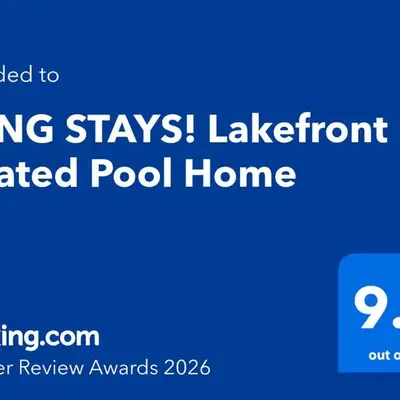 LONG STAYS! Lakefront - Gated Pool Home