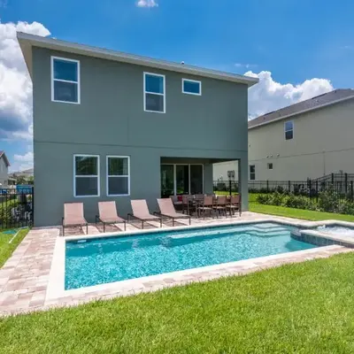 Alluring Home With Private Pool Near Disney With Waterpark Resort Access At Encore Resort - 7732Ff