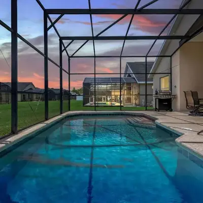 Disney Area 4BR Home with Heated Private Pool