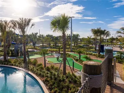 a view of a golf course at a resort at Tranquility At Storey Lake By Shine Villas #828 in Kissimmee