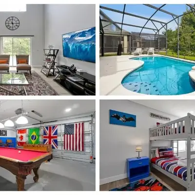 Walkin' on Sunshine - 5 bed pool home in Terra Verde Resort near Disney