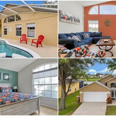 Star Lake Oasis - 4 bed family pool home