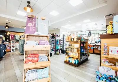 a store aisle with products on display at Amazing Private Villa @ Orang Lake Resort in Orlando